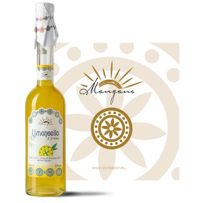 limoncello di siracusa sicilia IGP Azienda Mangano limoncello di siracusa mangano liquori tipici siciliani