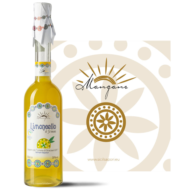 limoncello di siracusa sicilia IGP Azienda Mangano limoncello di siracusa mangano liquori tipici siciliani